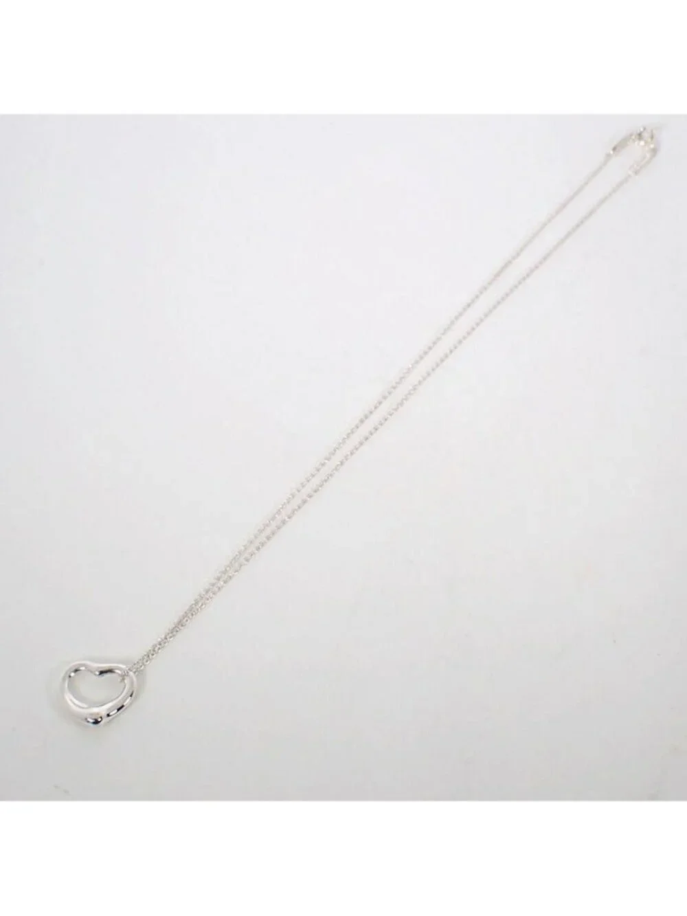 Tiffany & Co 925 Open Heart Pendant